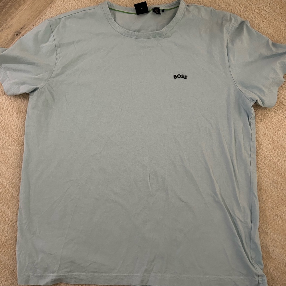 Boss Blue Short Sleeve Tee